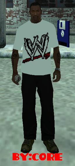WWE logo T-shirt mod v.1